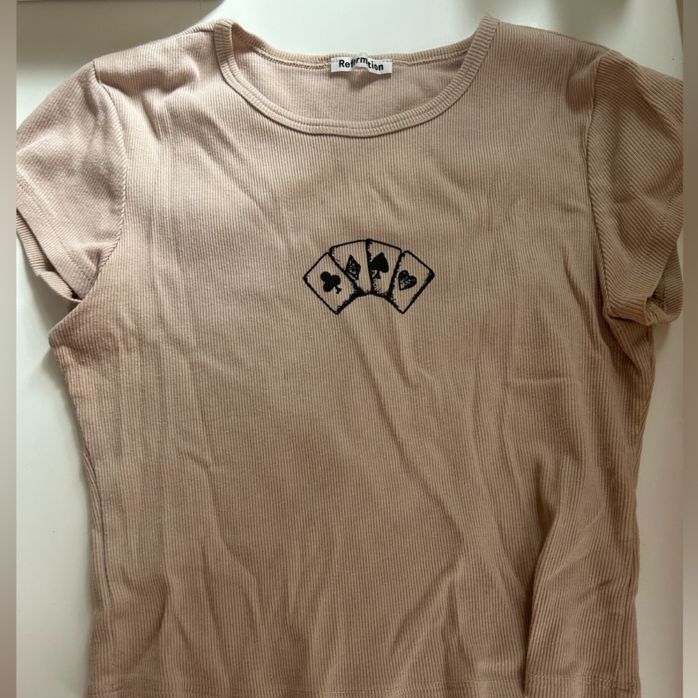 Reformation graphic tee